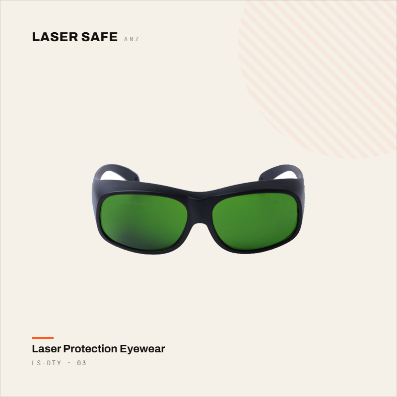 LS-DTY — Broadband Diode, Nd:YAG & Telecom Laser Safety Glasses (800–1700nm)