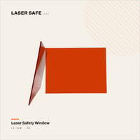 LS-GLW — UV/Blue/Green Laser Safety Window (200–534nm, PMMA) 2