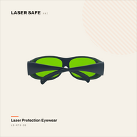 LS-RTD-3S — UV, Red & Diode Laser Safety Glasses, Aiming Beam Visible (200–460nm, 630–670nm & 800–1090nm) 4