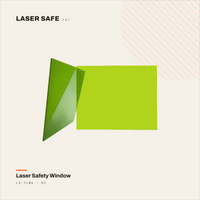 LS-YLW6 — High-Transmittance Fiber Laser Safety Window (900–1095nm, PMMA) 2
