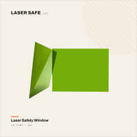 LS-YLW7 — Fiber & CO2 Laser Safety Window (930–1150nm & 9000–11000nm, PC) 2
